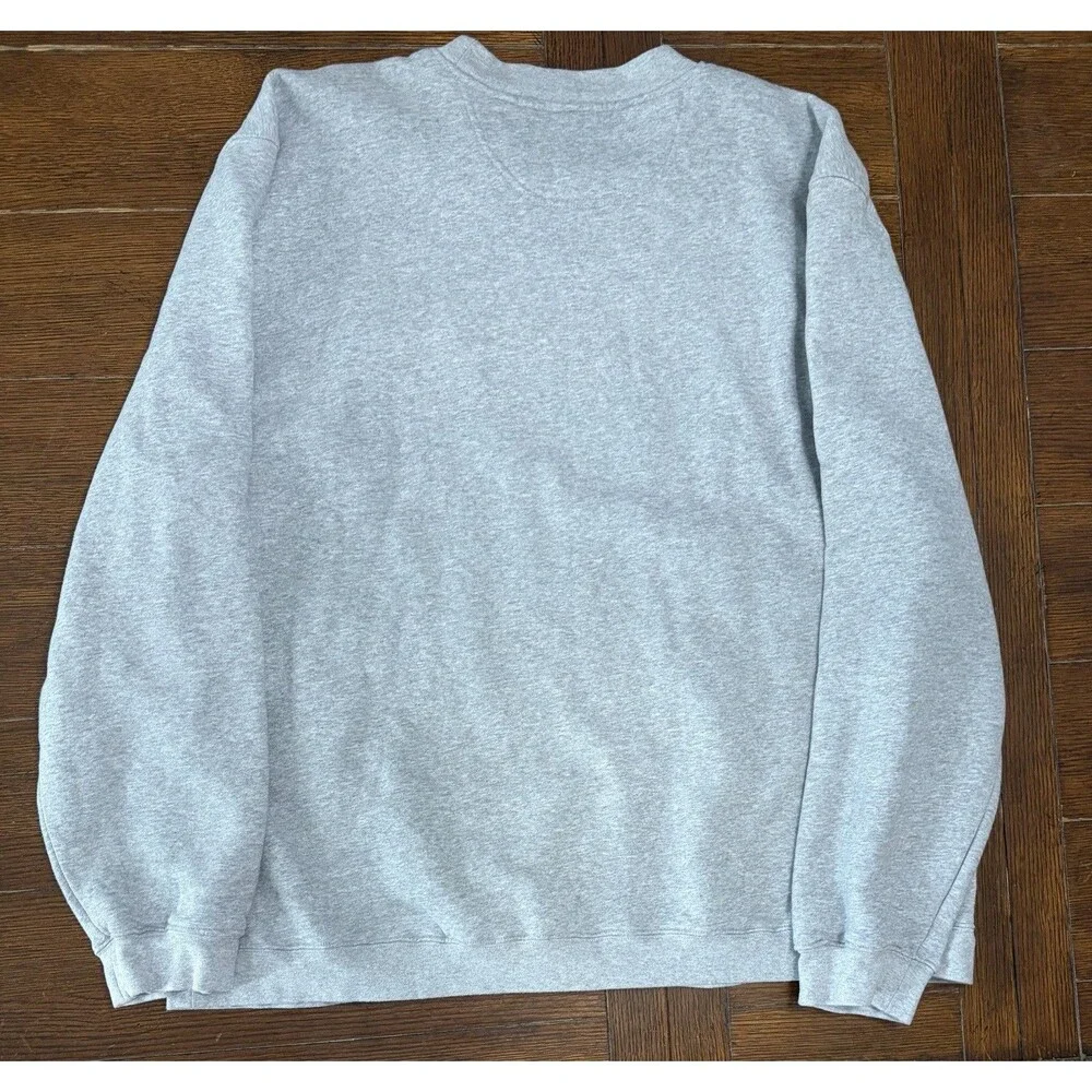 Vintage Indianapolis Colts Super Bowl Mens Size 2XL Reebok Grey Crewneck Sweater